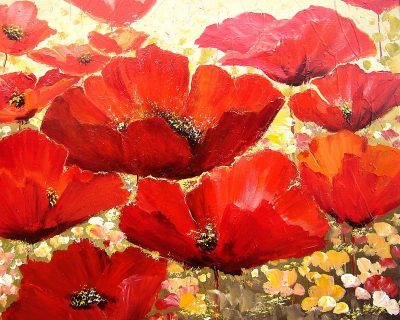 Red poppies 2